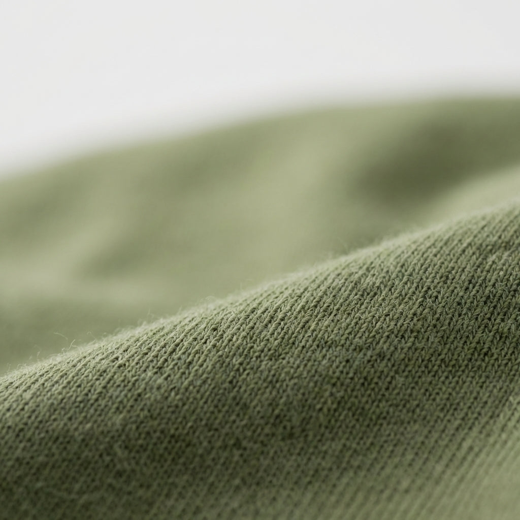 T-Shirt mit Rundhalsausschnitt - Grün - Lässiger Stil - Damen
